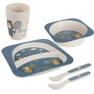 Canpol babies Bonjour Paris Set etetőkészlet gyermekeknek 5 db-Ár