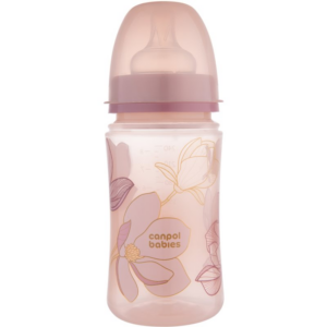 Canpol babies EasyStart Gold cumisüveg 3+ months Pink 240 ml-Ár