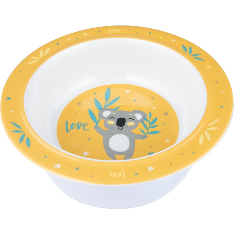 Canpol babies Exotic Animals Bowl tálka tapadókoronggal Yellow 270 ml-Ár