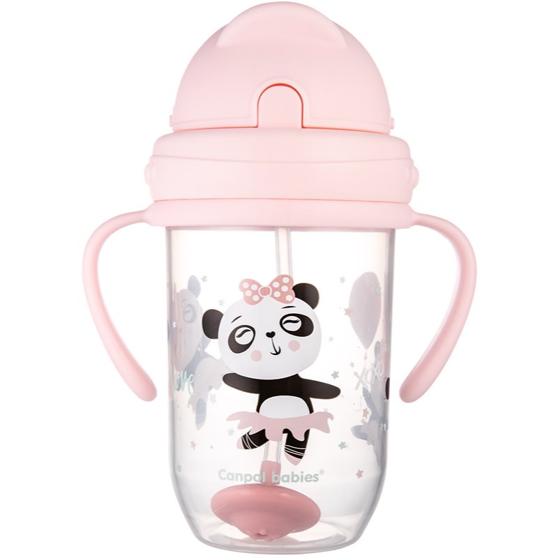 Canpol babies Exotic Animals Cup With Straw bögre szívószállal 270 ml-Ár