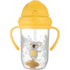 Canpol babies Exotic Animals Cup With Straw bögre szívószállal Yellow 270 ml-Ár