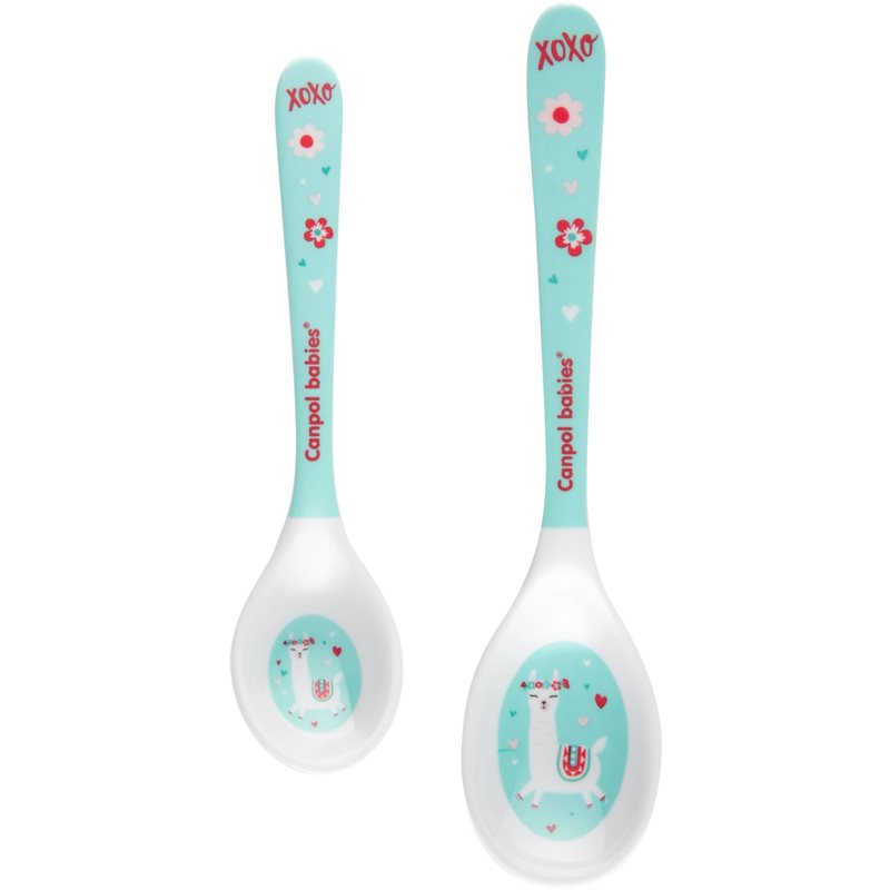 Canpol babies Exotic Animals Spoon kiskanál Turquoise 2 db-Ár