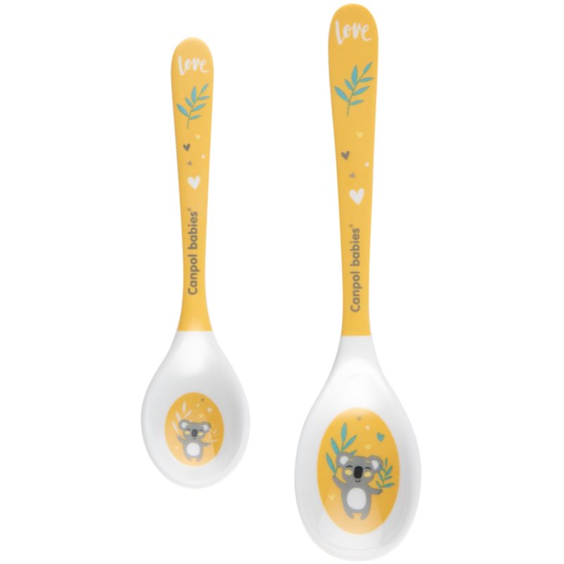 Canpol babies Exotic Animals Spoon kiskanál Yellow 2 db-Ár