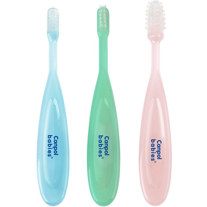 Canpol babies Hygiene fogkefe a gyermekek fogaira és ínyére 3 db-Ár