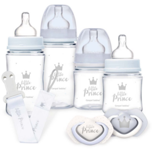 Canpol babies Royal Baby Set ajándékszett gyermekeknek születéstől kezdődően Blue-Ár