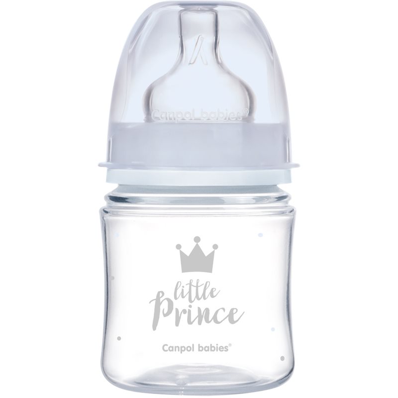 Canpol babies Royal Baby cumisüveg 0m+ Blue 120 ml-Ár