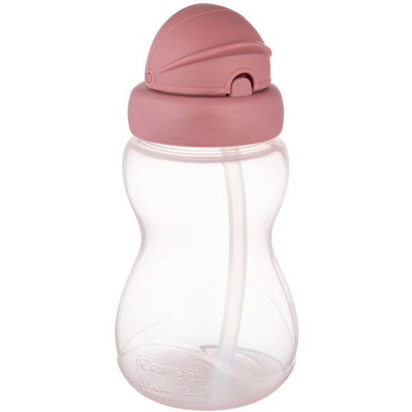 Canpol babies Sport Cup gyerekkulacs szívószállal 12m+ Pink 270 ml-Ár