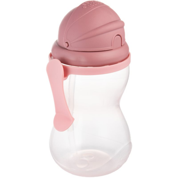 Canpol babies Sport Cup sportkulacs szívószállal Pink 12m+ 370 ml