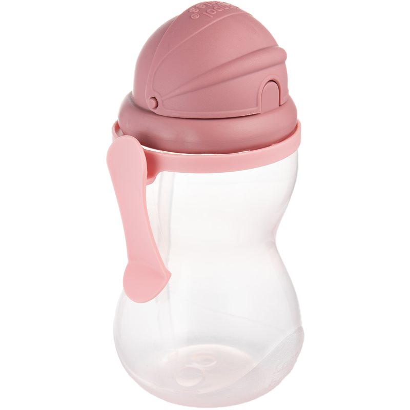Canpol babies Sport Cup sportkulacs szívószállal Pink 12m+ 370 ml