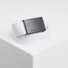 Canvas belts white/black
