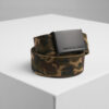 Canvas belts woodcamo/blk