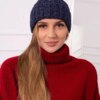 Cap with fastening Ariana K299 dark blue