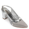 Capone Outfitters 750 Women's Heel Stone Mesh Open Back Shoes