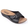 Capone Outfitters Capone Z0397 Black Women's Comfort Anatomic Slippers