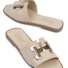 Capone Outfitters H Buckle Women's Slippers