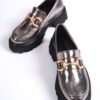 Capone Outfitters Round Toe Women's Loafers with Accessories