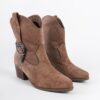 Capone Outfitters Suede Pull-On Women's Cowboy Boots