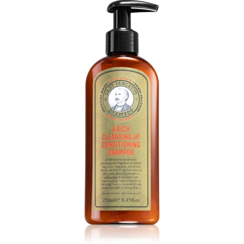 Captain Fawcett Shampoo Ricki Halls's Booze & Baccy tisztító sampon uraknak 250 ml-Ár