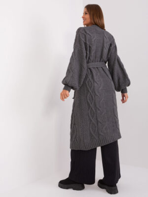 Cardigan-BA-SW-8020-1.36P-Dark Grey