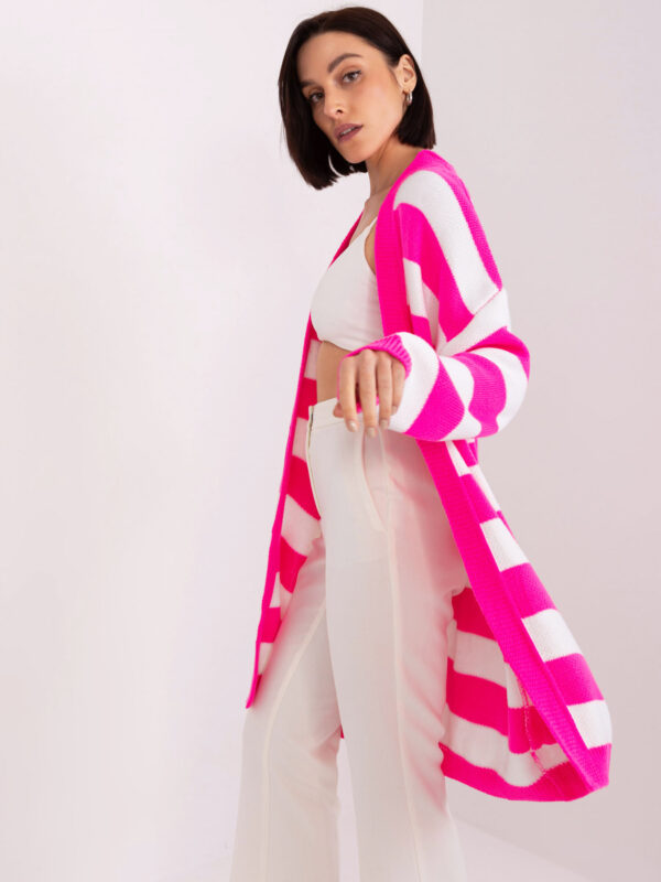 Cardigan-BA-SW-8033.21-fluo pink