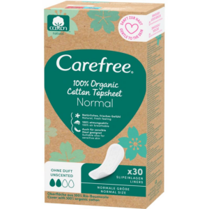 Carefree Organic Cotton Normal tisztasági betétek 30 db-Ár