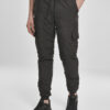 Cargo Nylon Track Pants Black