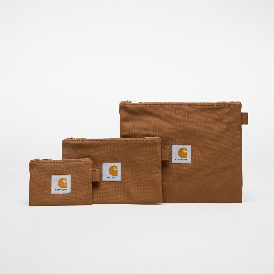 Carhartt WIP Canvas Pouch Set Hamilton Brown Universal-alacsony-ár
