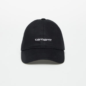 Carhartt WIP Canvas Script Cap Black/ White Universal-alacsony-ár