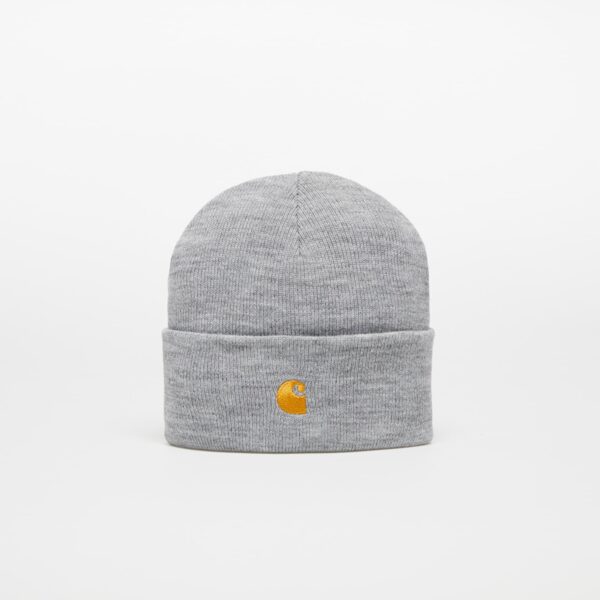 Carhartt WIP Chase Beanie Grey Heather/ Gold Universal-alacsony-ár