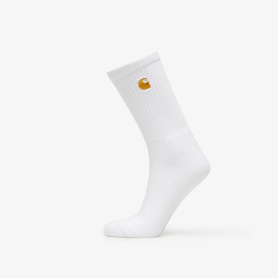 Carhartt WIP Chase Socks White/ Gold Universal-alacsony-ár
