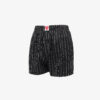 Carhartt WIP Cotton Boxer Seaton Stripe/ Black/ Wax L-alacsony-ár