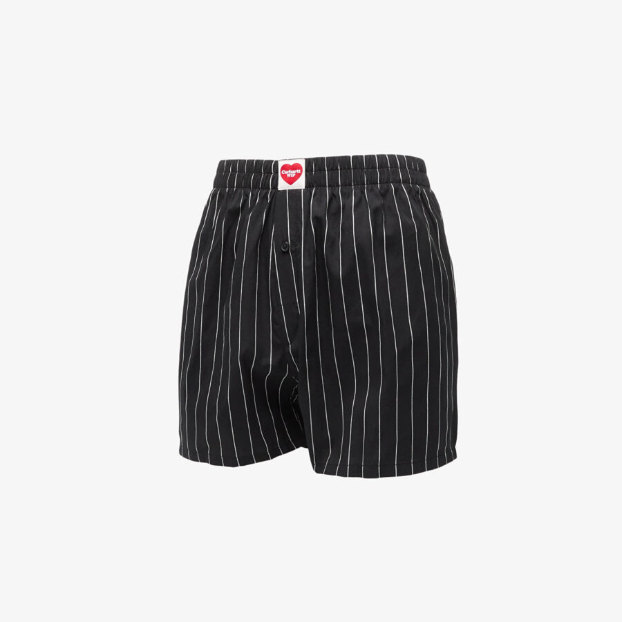Carhartt WIP Cotton Boxer Seaton Stripe/ Black/ Wax L-alacsony-ár