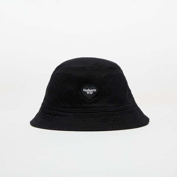 Carhartt WIP Drewe Bucket Hat Black Rinsed S-M-alacsony-ár