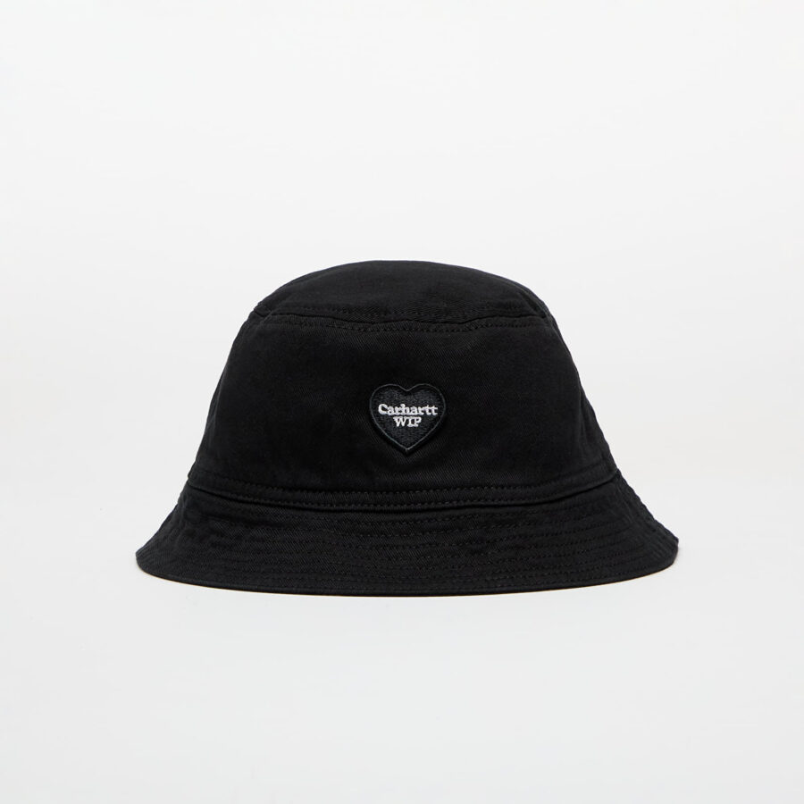 Carhartt WIP Drewe Bucket Hat Black Rinsed S-M-alacsony-ár
