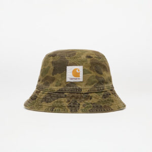 Carhartt WIP Duck Bucket Hat Camo Duck/ Green/ Office Green Garment Dyed S-M-alacsony-ár