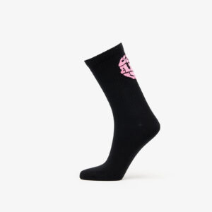 Carhartt WIP Heartbreaker Socks 1-Pack Black/ Lumo Pink 35-40-alacsony-ár