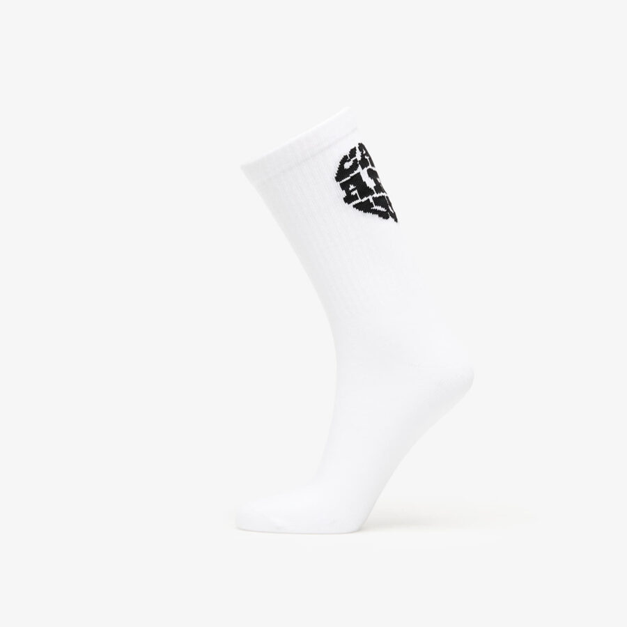 Carhartt WIP Heartbreaker Socks 1-Pack White/ Black 35-40-alacsony-ár
