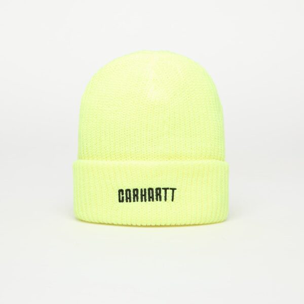 Carhartt WIP Industry Beanie Lumo Yellow/ Black Universal-alacsony-ár