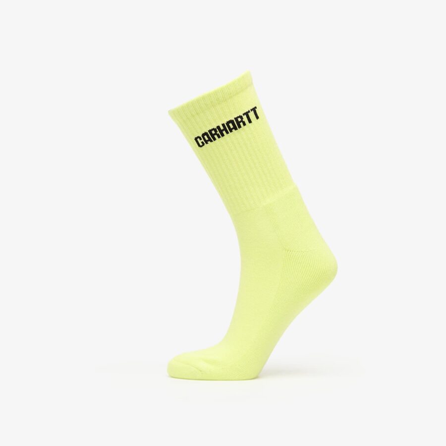 Carhartt WIP Industry Socks 1-Pack Lumo Yellow/ Black Universal-alacsony-ár