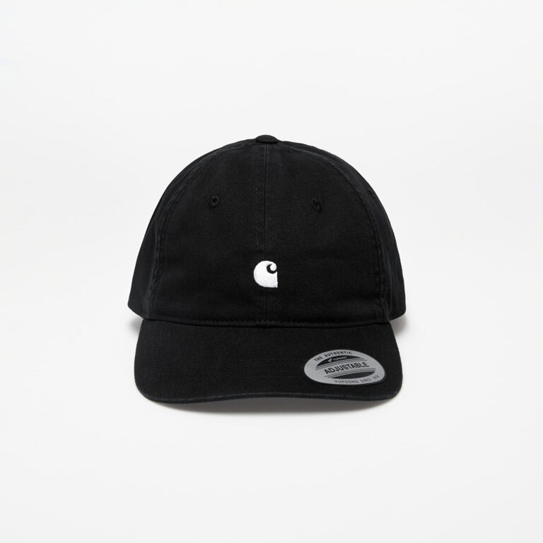 Carhartt WIP Madison Logo Cap Black/ White Universal-alacsony-ár