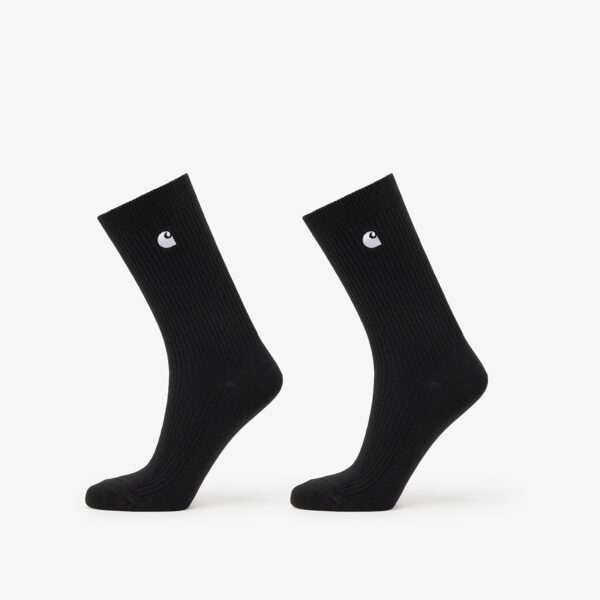 Carhartt WIP Madison Socks 2-Pack Black/ White Universal-alacsony-ár