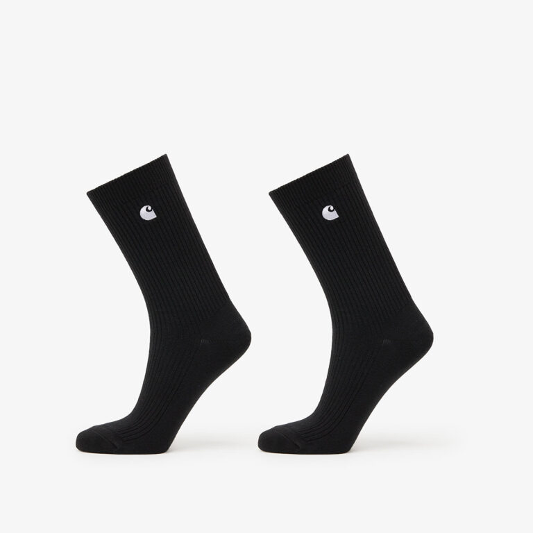 Carhartt WIP Madison Socks 2-Pack Black/ White Universal-alacsony-ár