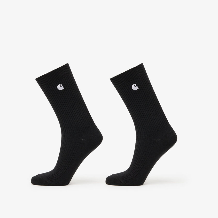 Carhartt WIP Madison Socks 2-Pack Black/ White Universal-alacsony-ár