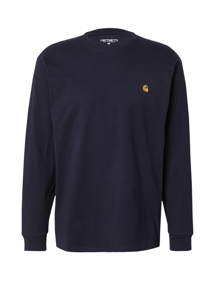 Carhartt WIP Póló 'Chase'  tengerészkék / aranysárga-hu
