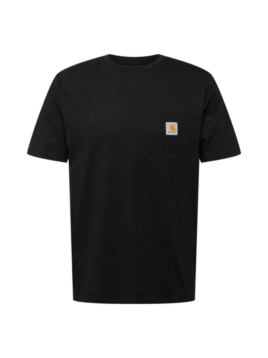 Carhartt WIP Póló  citromsárga / fekete / fehér-Hungary
