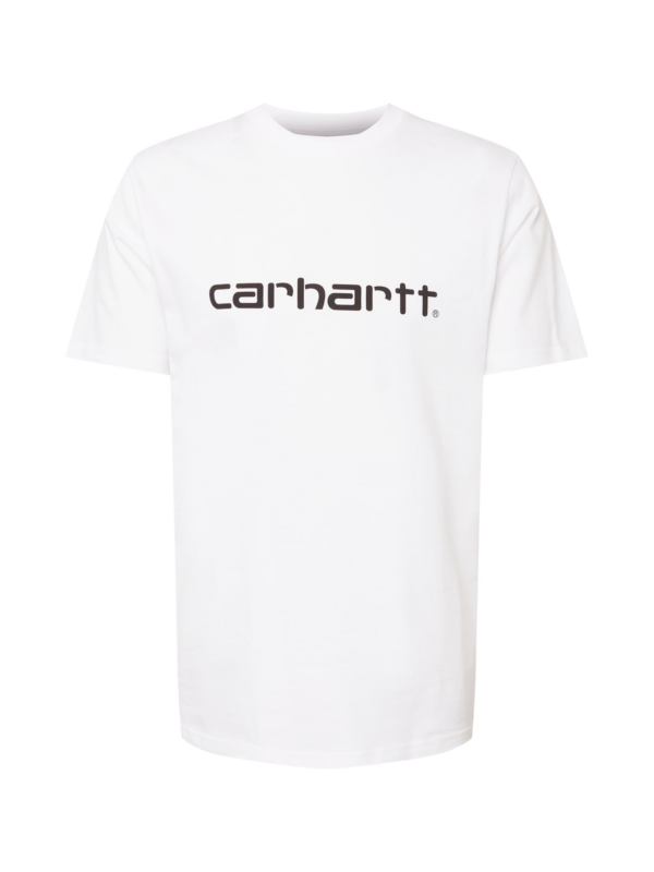 Carhartt WIP Póló  fekete / fehér-Hungary