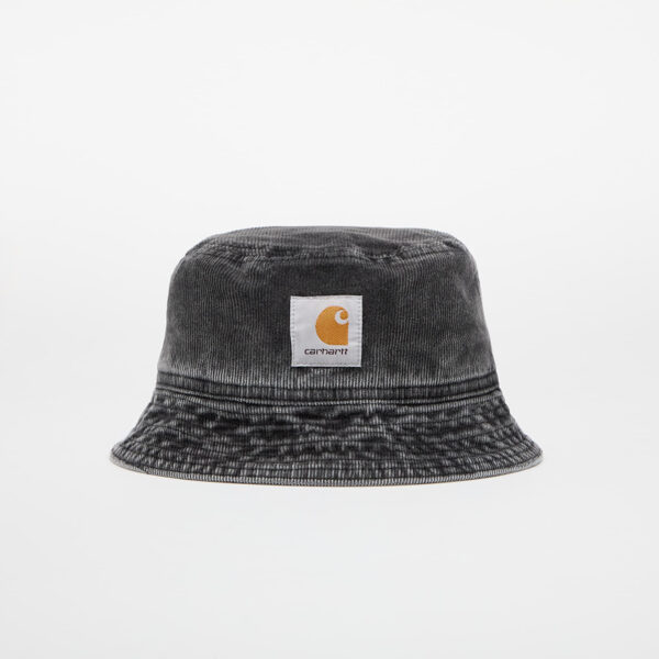 Carhartt WIP Reynold Bucket Hat Black Dusky Washed S-M-alacsony-ár