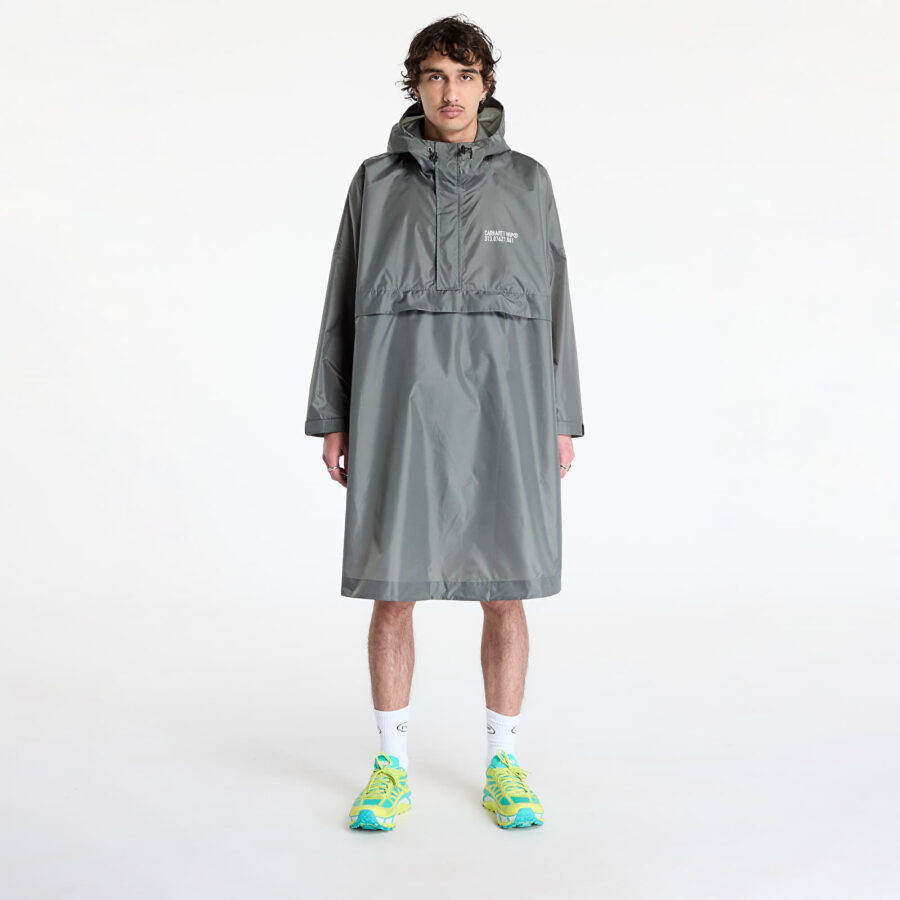 Carhartt WIP Tour Packable Rain Poncho Smoke Green/ Reflective S-M-alacsony-ár