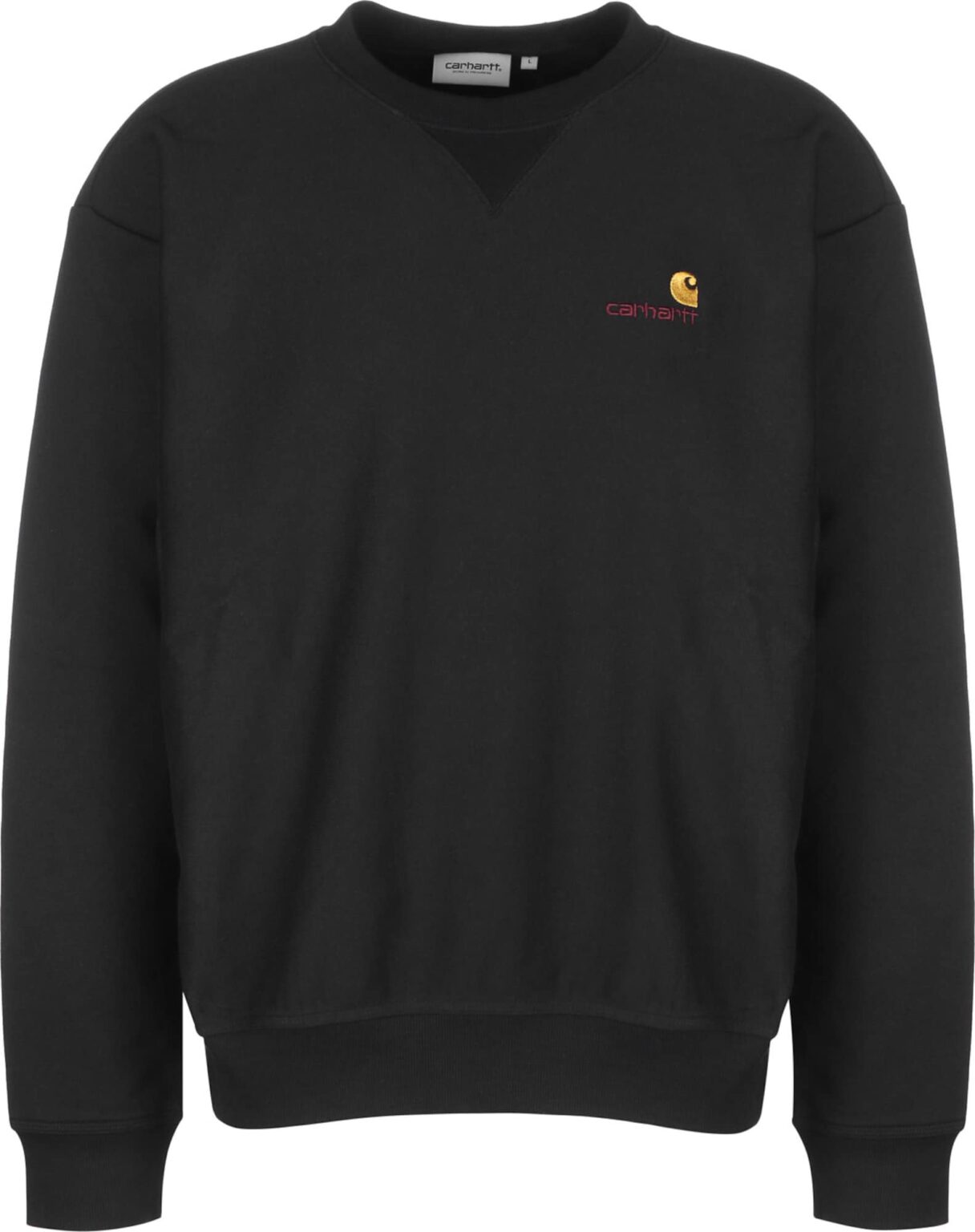 Carhartt WIP Tréning póló 'American Script'  fekete