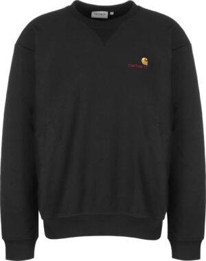 Carhartt WIP Tréning póló 'American Script'  fekete